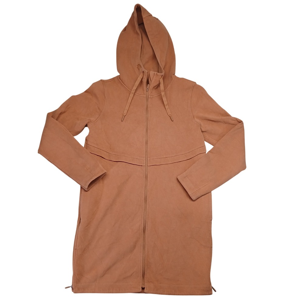 Lululemon Long Horizons Hoodie Jacket Desert Sun Long Full Zip Size 6